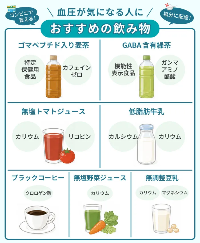 血圧を下げるおすすめの飲み物