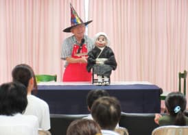 腹話術ひまわりおじさん